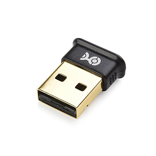 Cable Matters USB Bluetooth Adapter (USB to Bluetooth 4.0 Adapter) for Windows 10, 8.1, 8, 7, Vista, XP, Raspberry Pi in Black