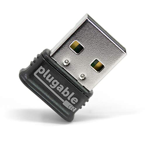 Plugable USB Bluetooth 4.0 Low Energy Micro Adapter (Compatible with Windows 10, 8.1, 8, 7, Raspberry Pi, Linux Compatible, Classic Bluetooth, and Stereo Headset Compatible)